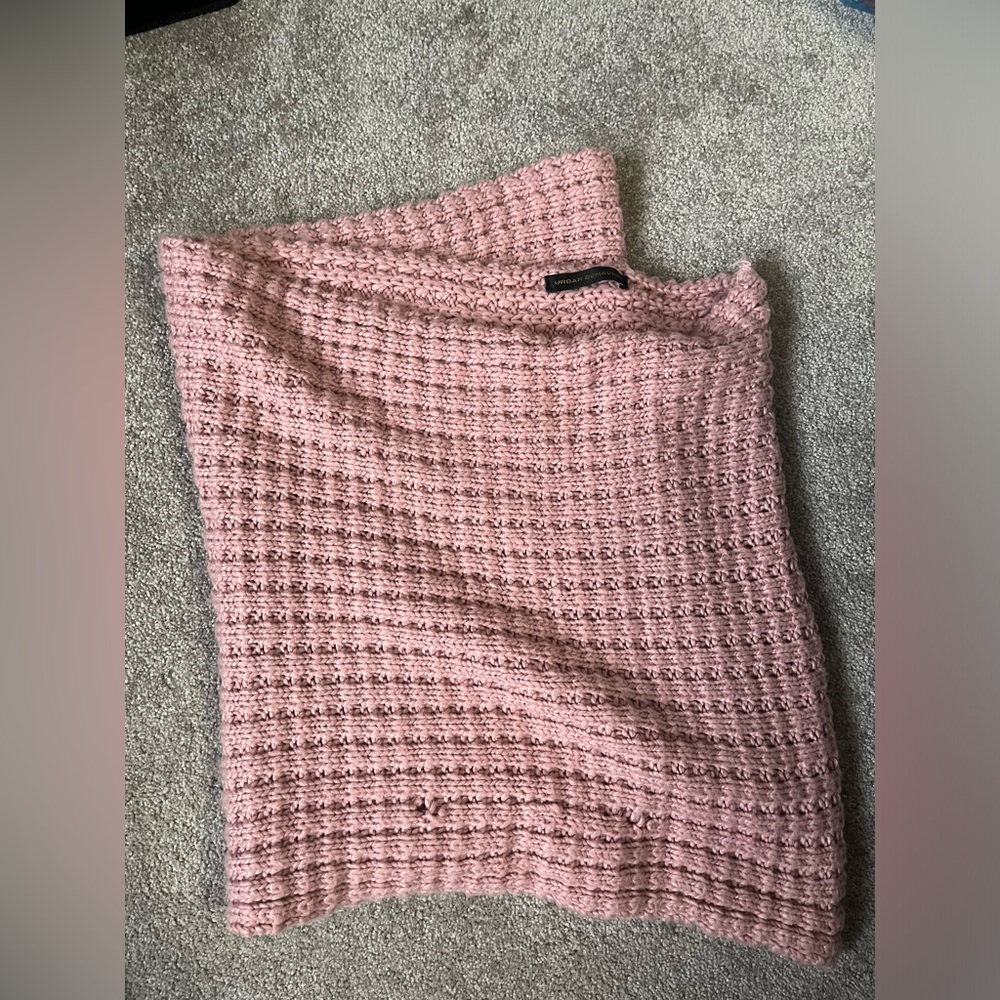 Pink Infinity Scarf